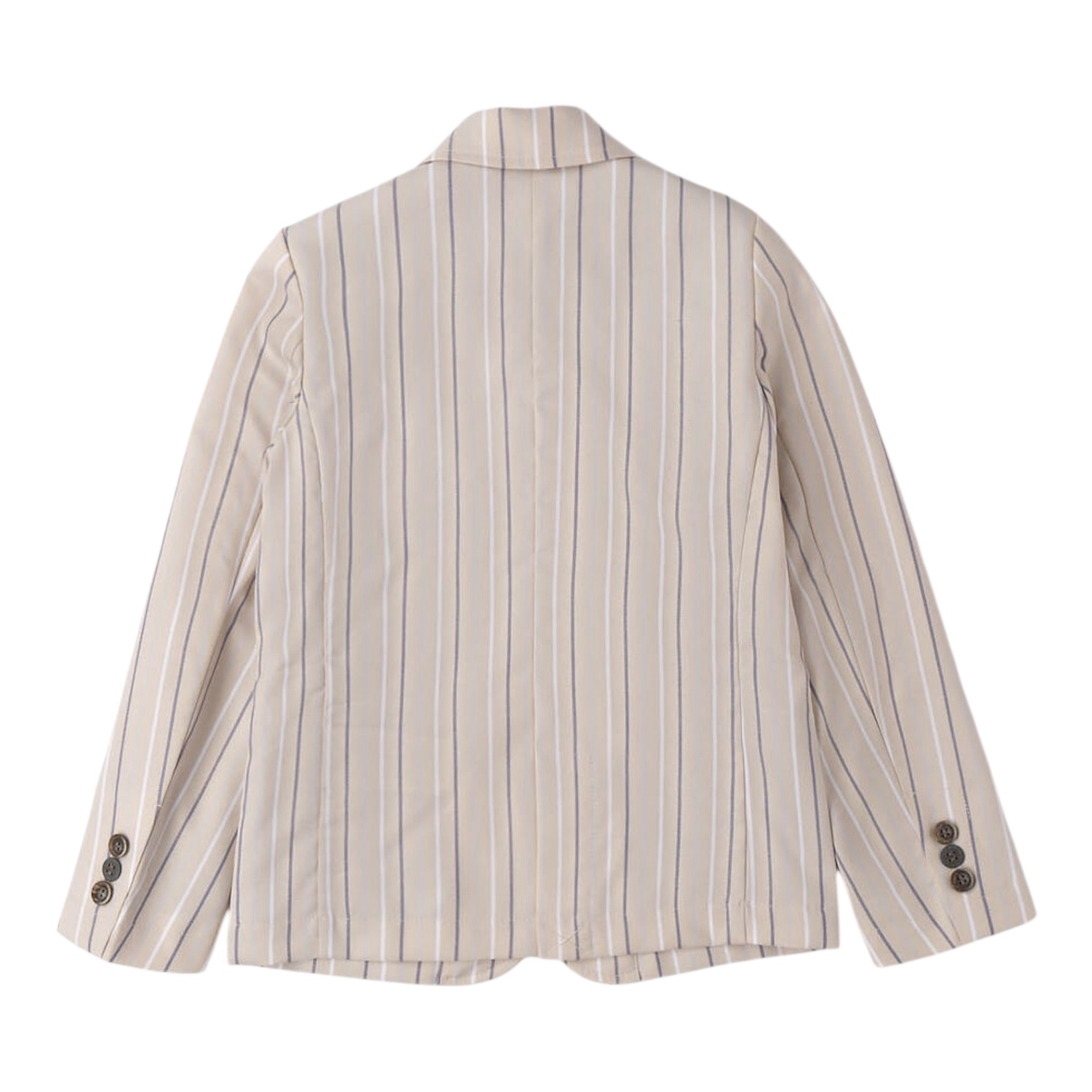 Sarabanda Giacca Tinta Unita Fantasia A Righe per Bambina 06341 BEIGE SARABANDA 
