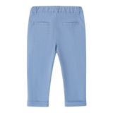Sarabanda Pantalone Tinta Unita con Girovita Regolabile per Bambino 08011 AZZURRO SARABANDA 