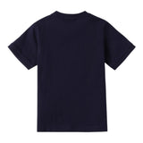 Sarabanda T-Shirt Tinta Unita con Stampa per Neonato 0B138 BLU SARABANDA 