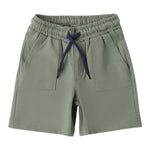 Sarabanda Bermuda Tinta Unita con Elastico In Vita per Bambino 0B155X VERDE SARABANDA 