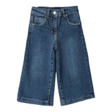 Sarabanda Jeans tinta unita Modello A Palazzo Blu per Neonata 0B217N BLU SARABANDA 
