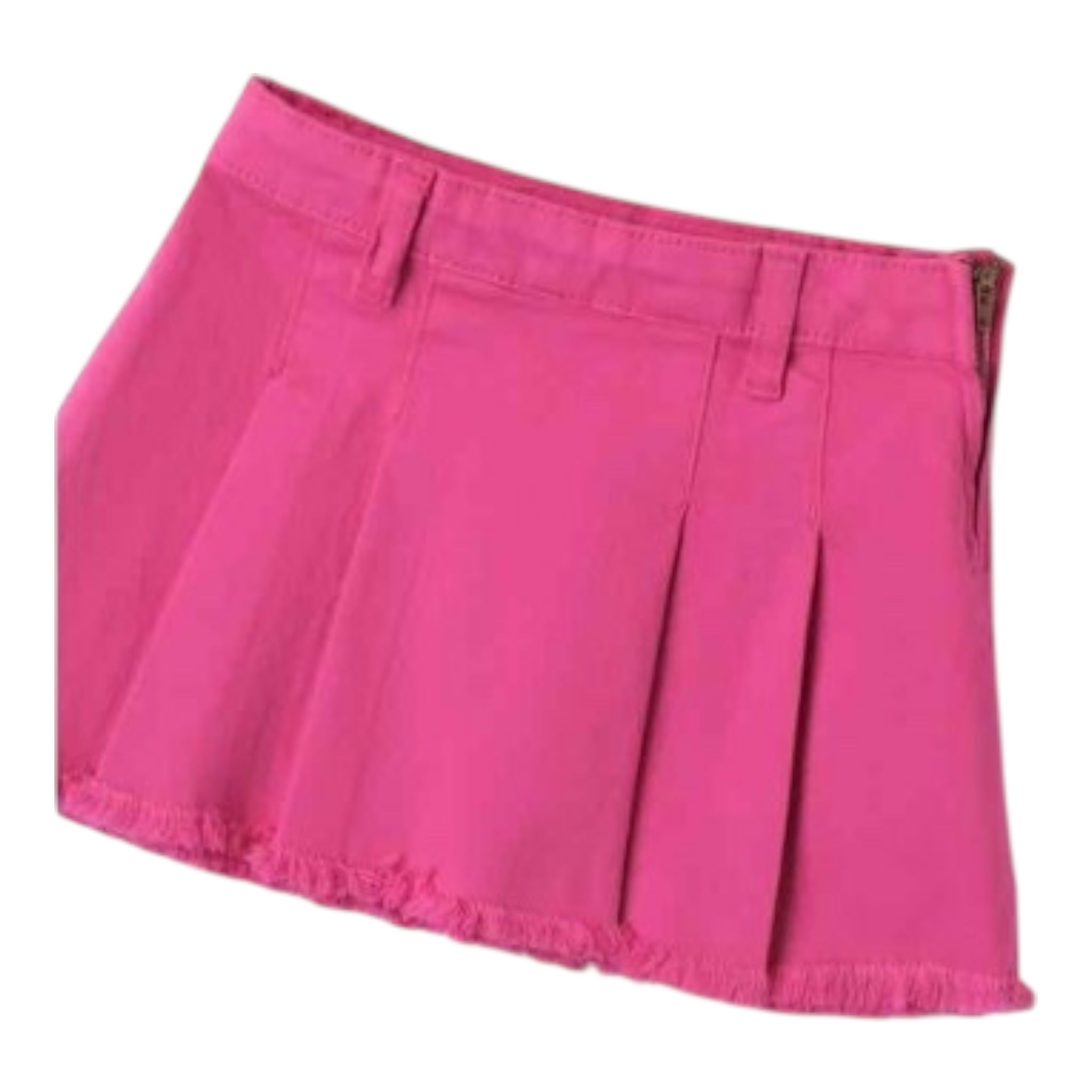 Sarabanda Gonna Tinta Unita con Girovita Regolabile per Neonata 0B226 FUXIA SARABANDA 