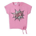 Sarabanda Complero 3 Pezzi Gonna-T-Shirt-Felpa per Bambina 0B246 NERO SARABANDA 