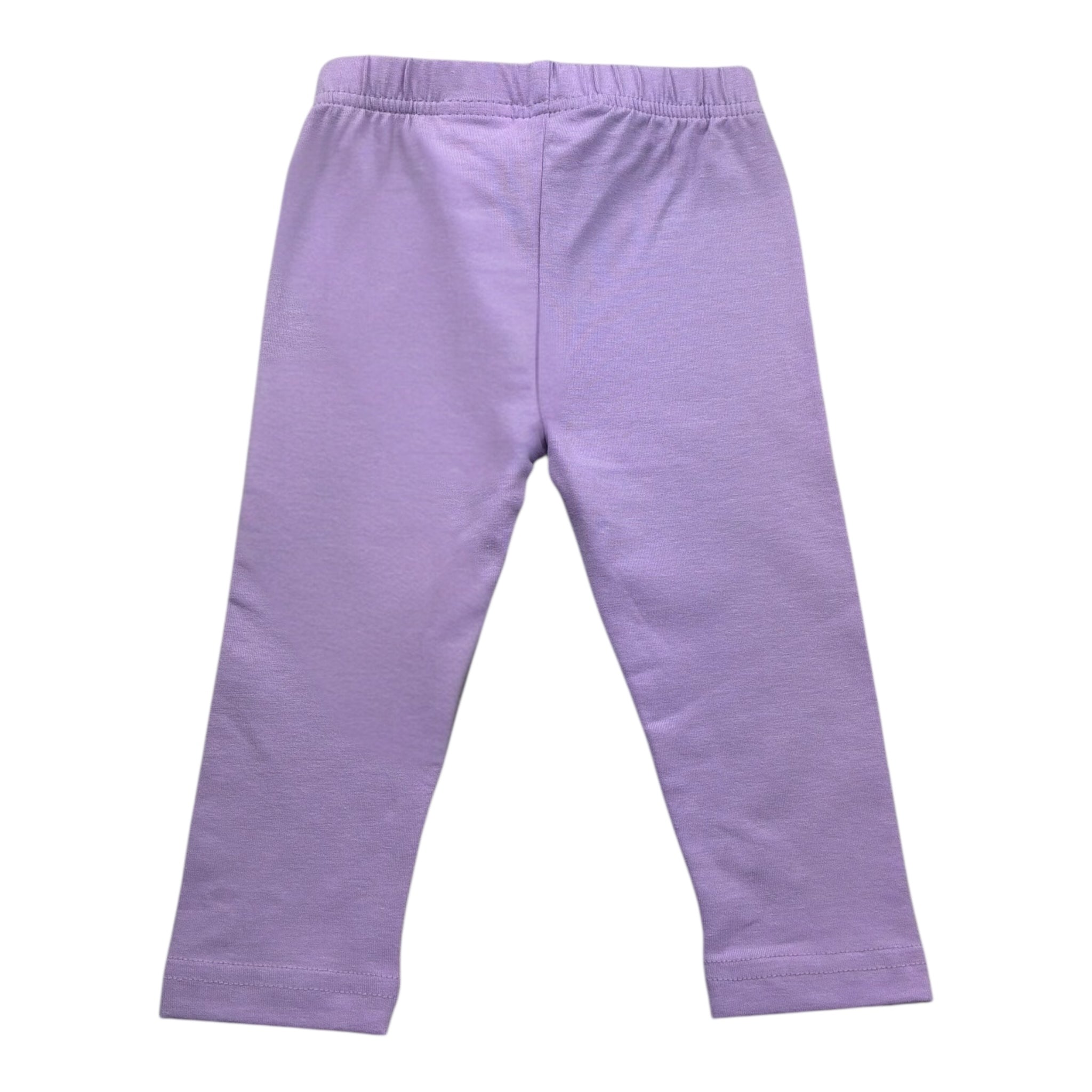 Sarabanda Leggins Tinta Unita con Logo per Neonata 0Y001 LILLA SARABANDA 