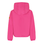 Save The Duck Giubbino Tinta Unita con Zip E Cappuccio per Bambina J30036XJ ROSA SAVE THE DUCK 
