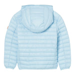 Save The Duck Giubbino Tinta Unita con Zip E Cappuccio per Neonato J30650 AZZURRO SAVE THE DUCK 