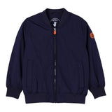 Save The Duck Giubbino Tinta Unita con Zip per Bambino J31163X BLU SAVE THE DUCK 