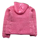 Save The Duck Giubbino Tinta Unita con Zip E Cappuccio per Bambina ROSYJ ROSA SAVE THE DUCK 