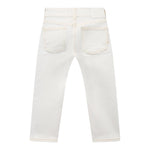 Scotch & Shrunk Pantalone Tinta Unita con Girovita Regolabile per Bambino 170392 BIANCO SCOTCH & SHRUNK 