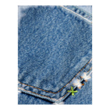 Scotch & Shrunk Jeans Tinta Unita con Girovita Regolabile per Bambino 180158 BLU SCOTCH & SHRUNK 