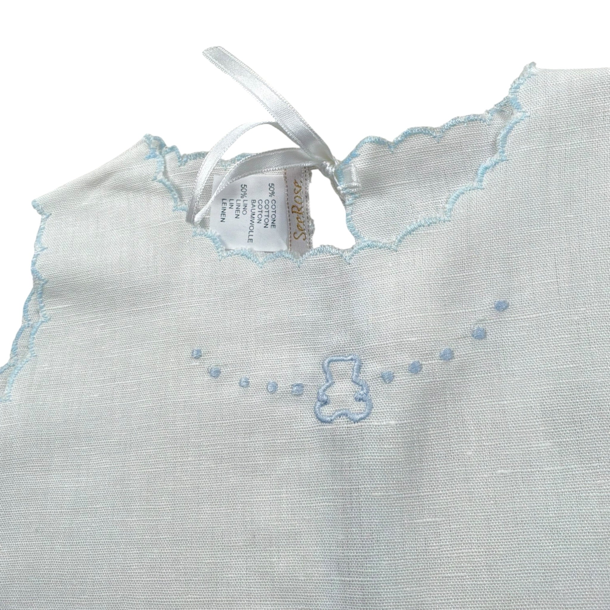Seerose Set Camicia Della Fortuna-Copertina per Neonato SETNEE BIANCO/AZZURRO SEEROSE 