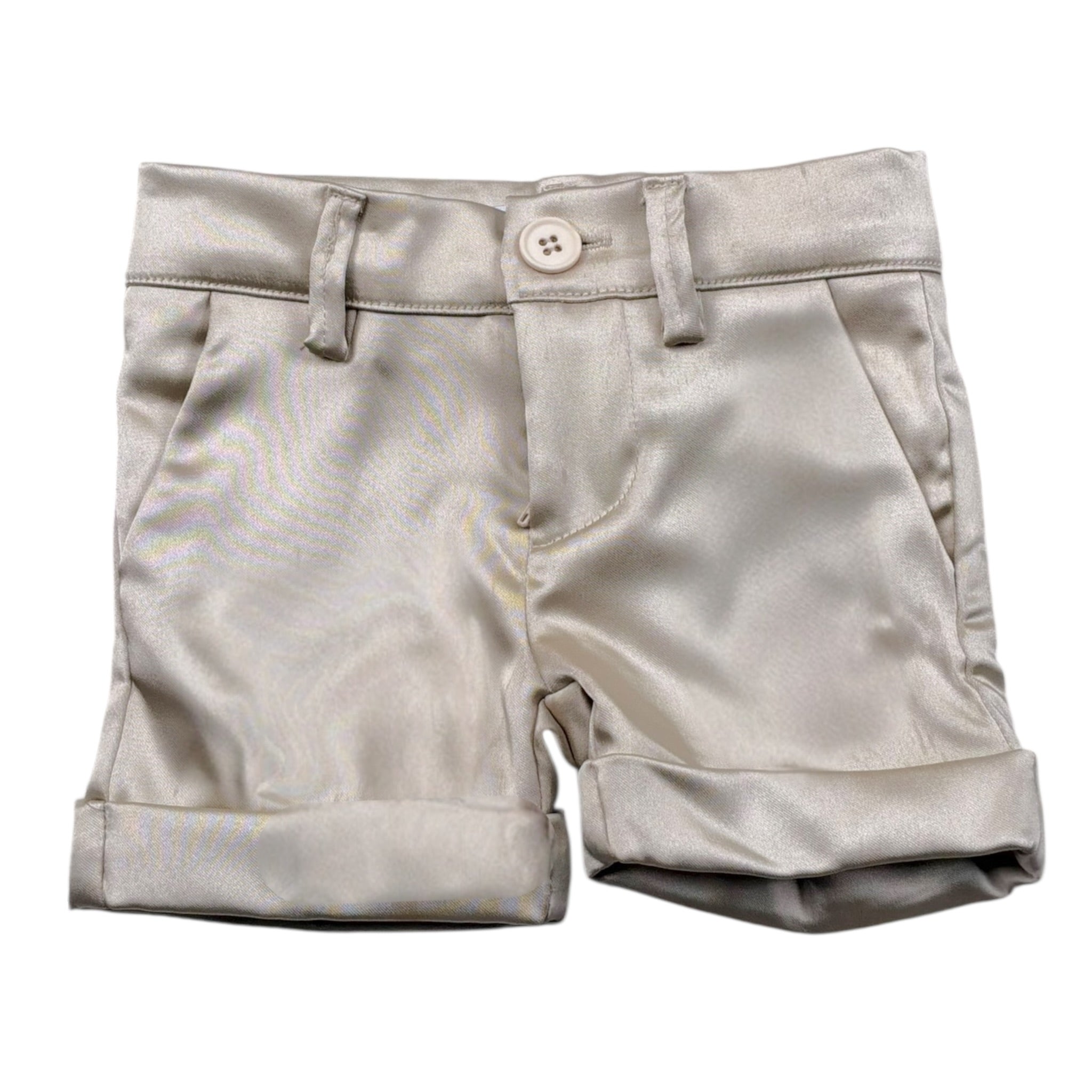Shako' Bermuda Tinta Unita con Girovita Regolabile per Neonato BERMMM BEIGE SHAKO' 