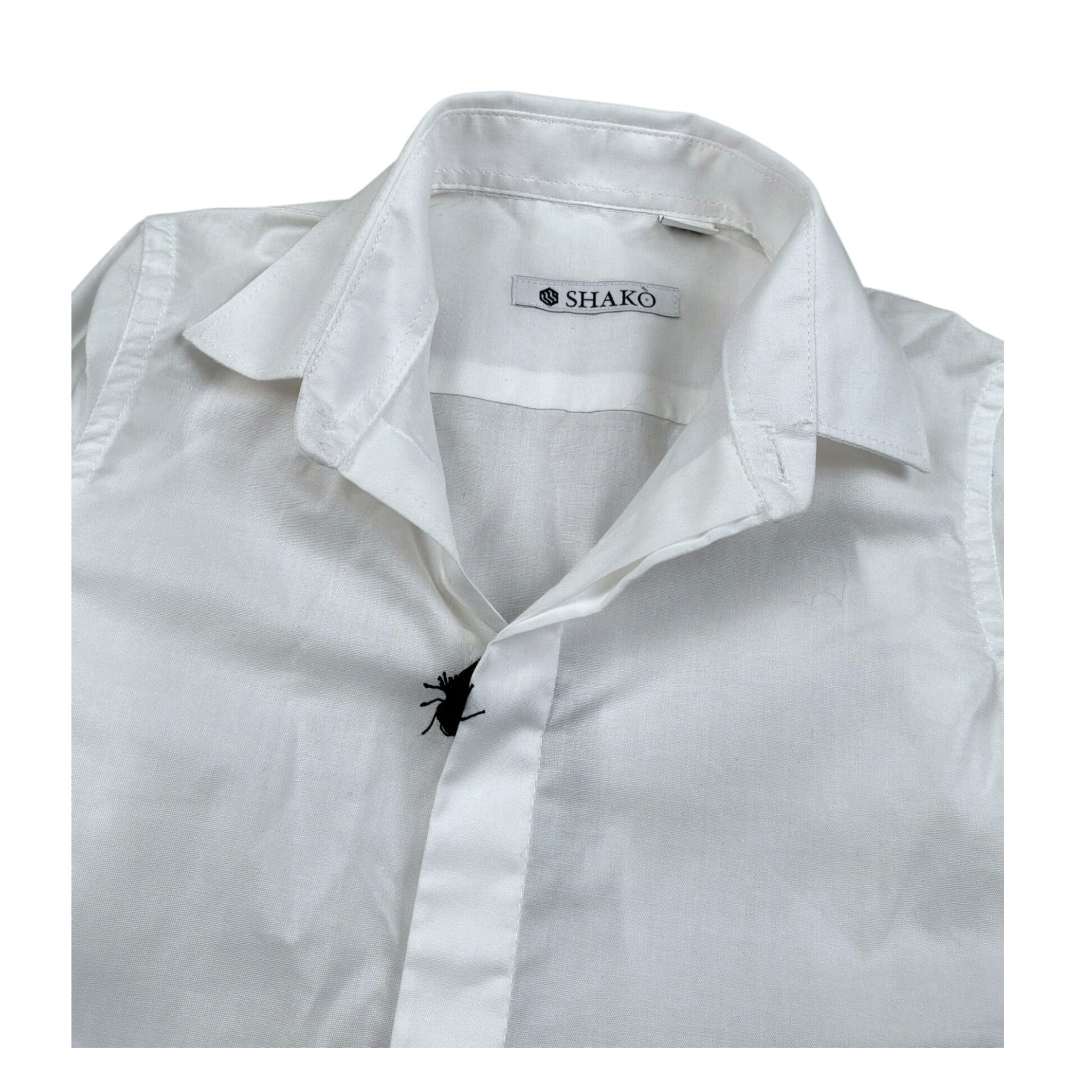 Shako' Camicia Manica Lunga Tinta Unita per Neonato CMSH2 PANNA SHAKO' 