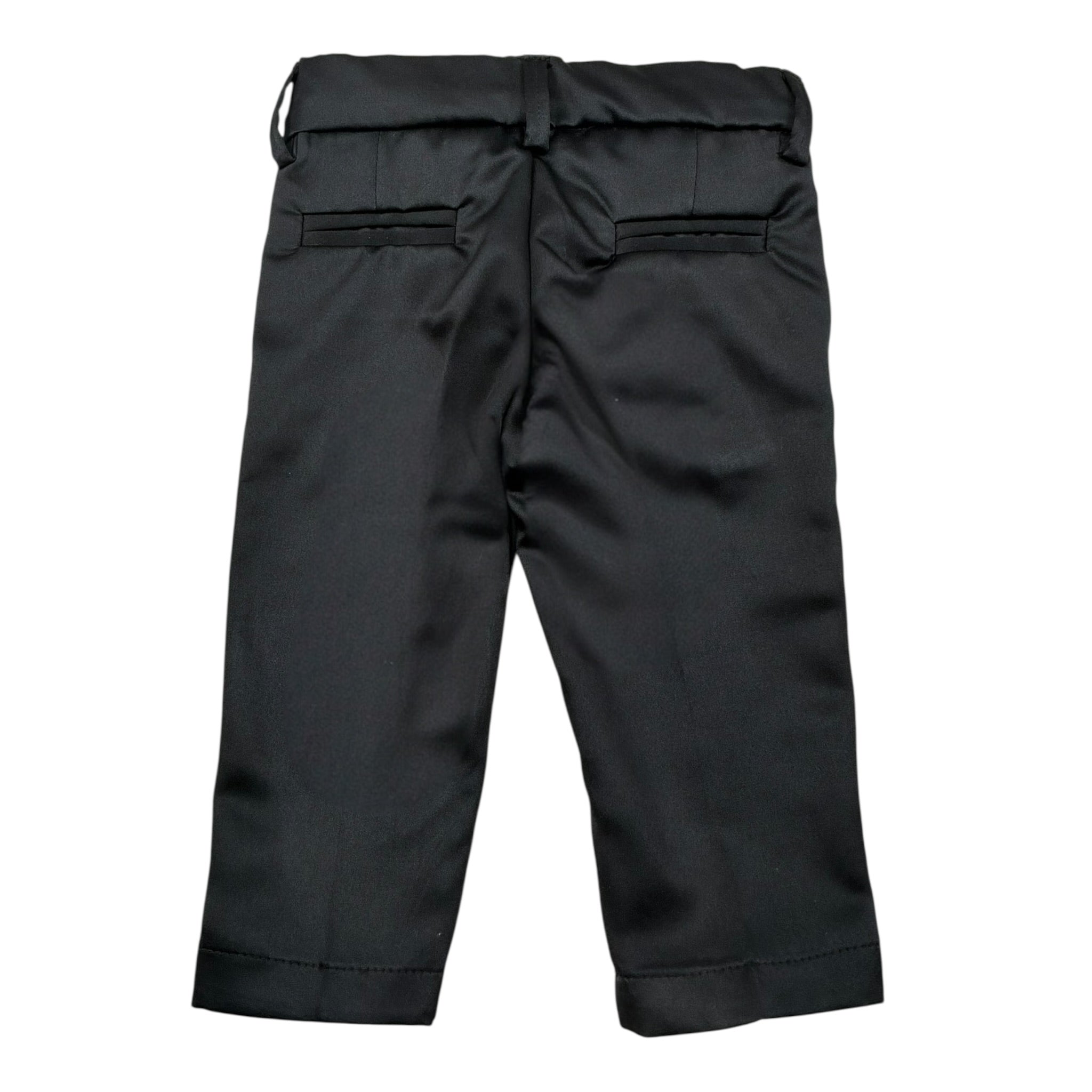 Shako' Pantalone Tinta Unita con Girovita Regolabile per Neonato PNTSH NERO SHAKO' 