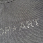 Shopart Abito Giromanica Tinta Unita con Stampa per Bambina SAJDR000409 NERO SHOPART 