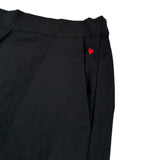 Simonetta Pantalone Tinta Unita Modello Palazzo per Bambina SW6A22 NERO SIMONETTA 