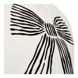 Simonetta T-Shirt Girocollo Tinta Unita con Stampa per Bambina SW8A01 BIANCO SIMONETTA 