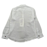 Siviglia Camicia Manica Lunga Tinta Unita con Collo Coreano per Bambino SVJSH17196 BIANCO SIVIGLIA 
