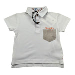 Siviglia Polo Mezza Manica Tinta Unita con Taschino per Bambino SVNTS17280J BIANCO SIVIGLIA 
