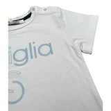 Siviglia T-Shirt Girocollo Tinta Unita con Stampa per Neonato SVNTS17286 BIANCO SIVIGLIA 