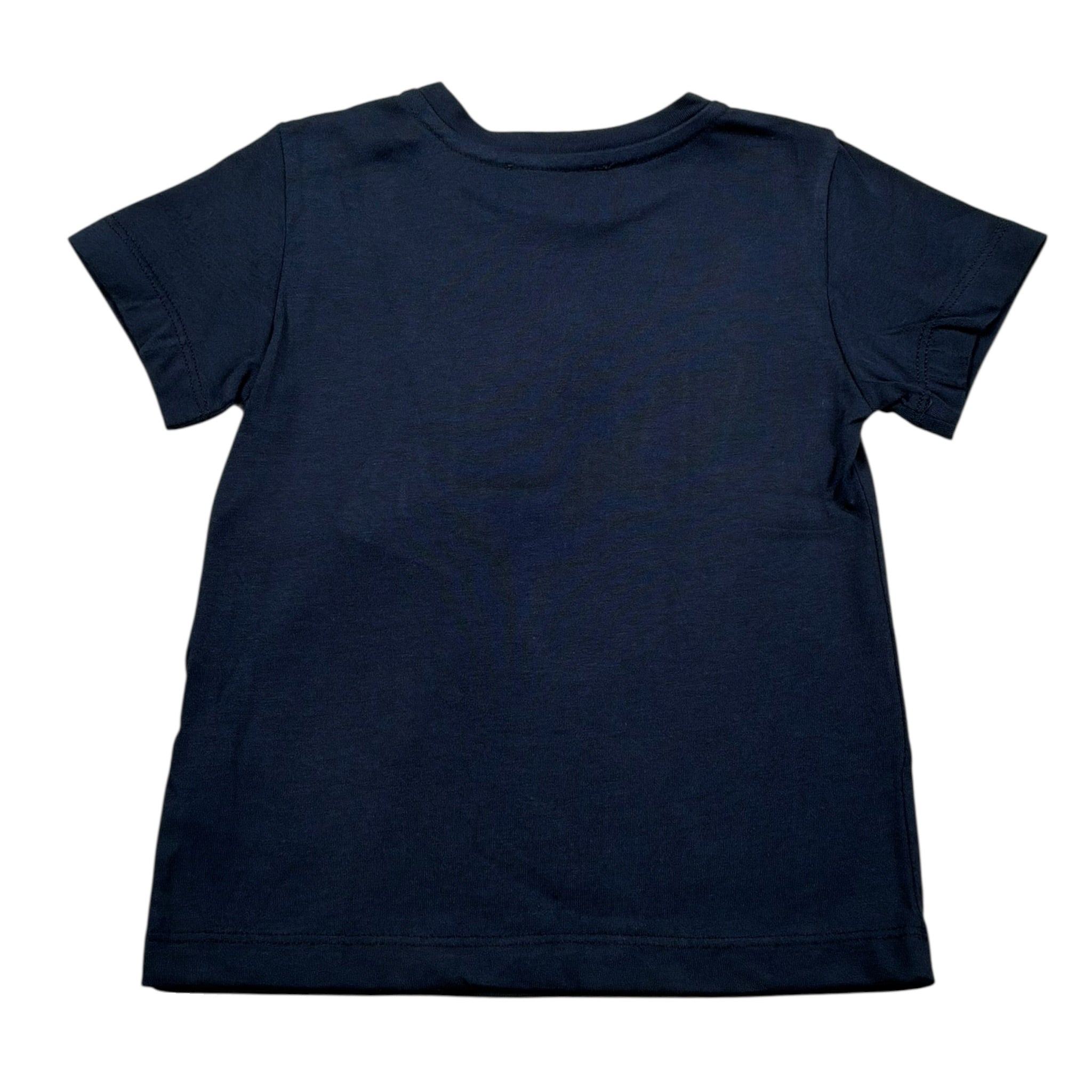 Siviglia T-Shirt Girocollo Tinta Unita con Stampa per Neonato SVNTS17286 BLU SIVIGLIA 