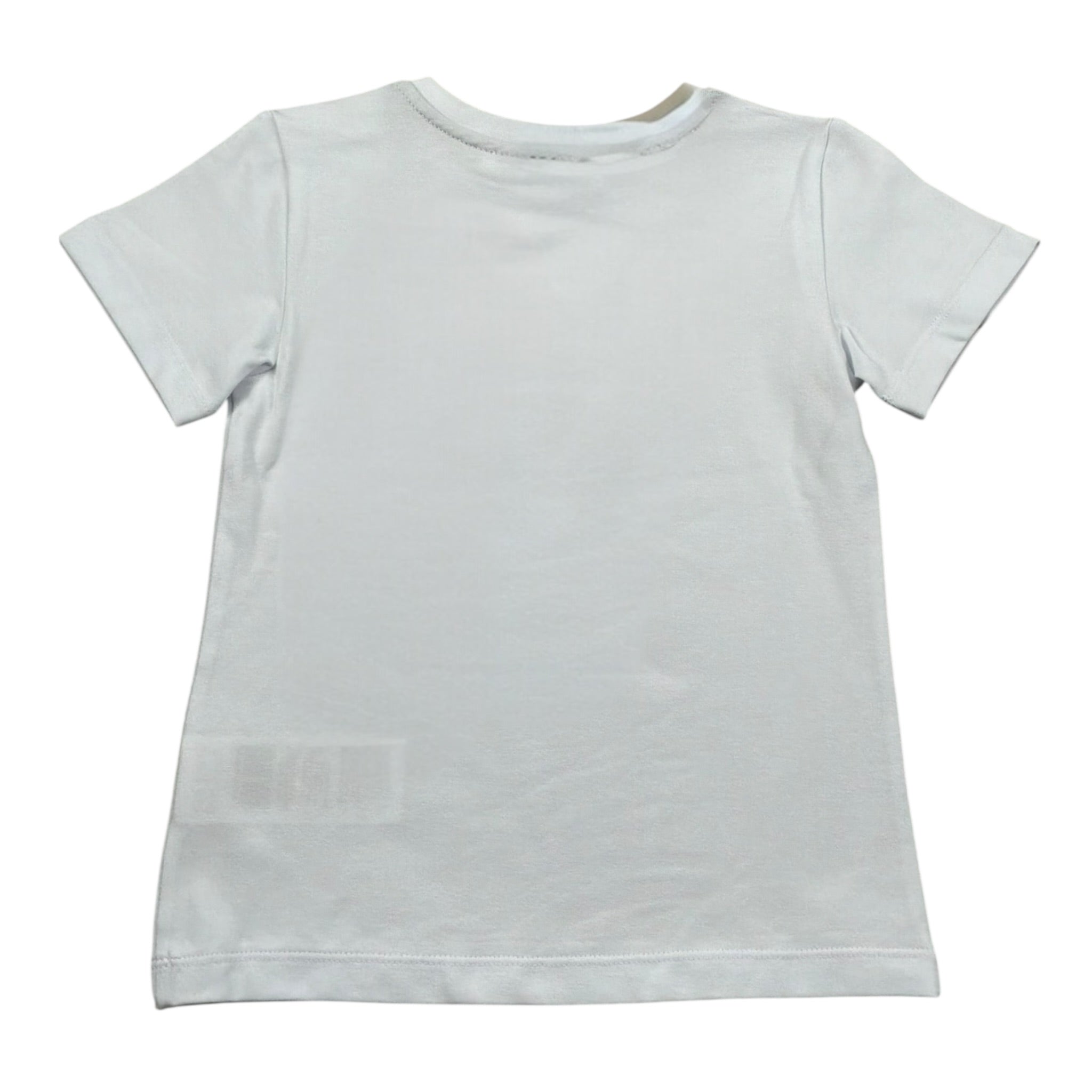 Siviglia T-Shirt Girocollo Tinta Unita con Stampa per Bambino SVNTS17286J BIANCO SIVIGLIA 