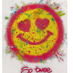 So Twee By Miss Grant T-Shirt Girocollo Tinta Unita con Brillantini per Bambina ST0057 BIANCO SO TWEE BY MISS GRANT 