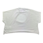 So Twee By Miss Grant T-Shirt Girocollo Tinta Unita con Brillantini per Bambina ST0067 BIANCO SO TWEE BY MISS GRANT 