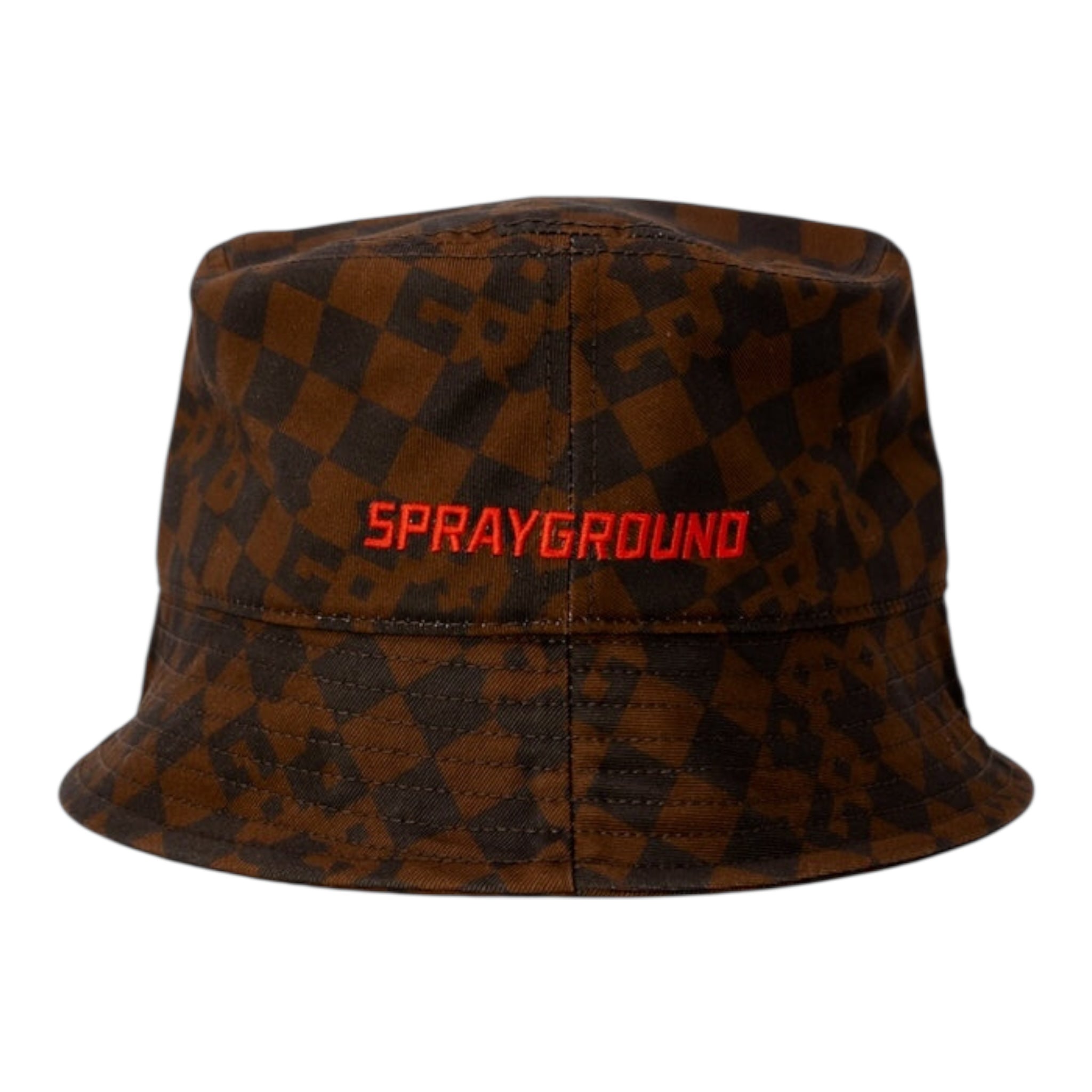 Sprayground Cappello Modello Pescatore Bicolore con Fantasia per Bambino SP14998BRW MARRONE/NERO SPRAYGROUND 