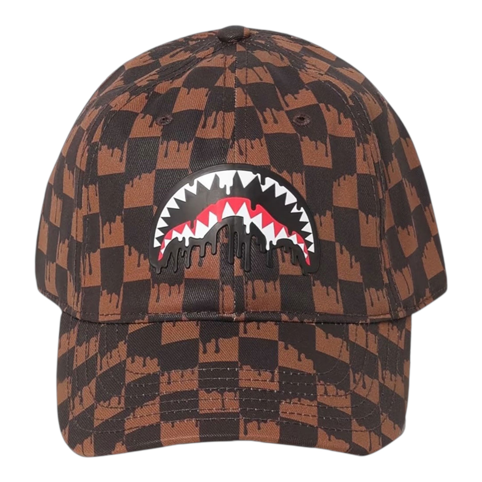 Sprayground Cappello Modello Berretto Tinta Unita con Fantasia per Bambino SP15015BRWN MARRONE SPRAYGROUND 