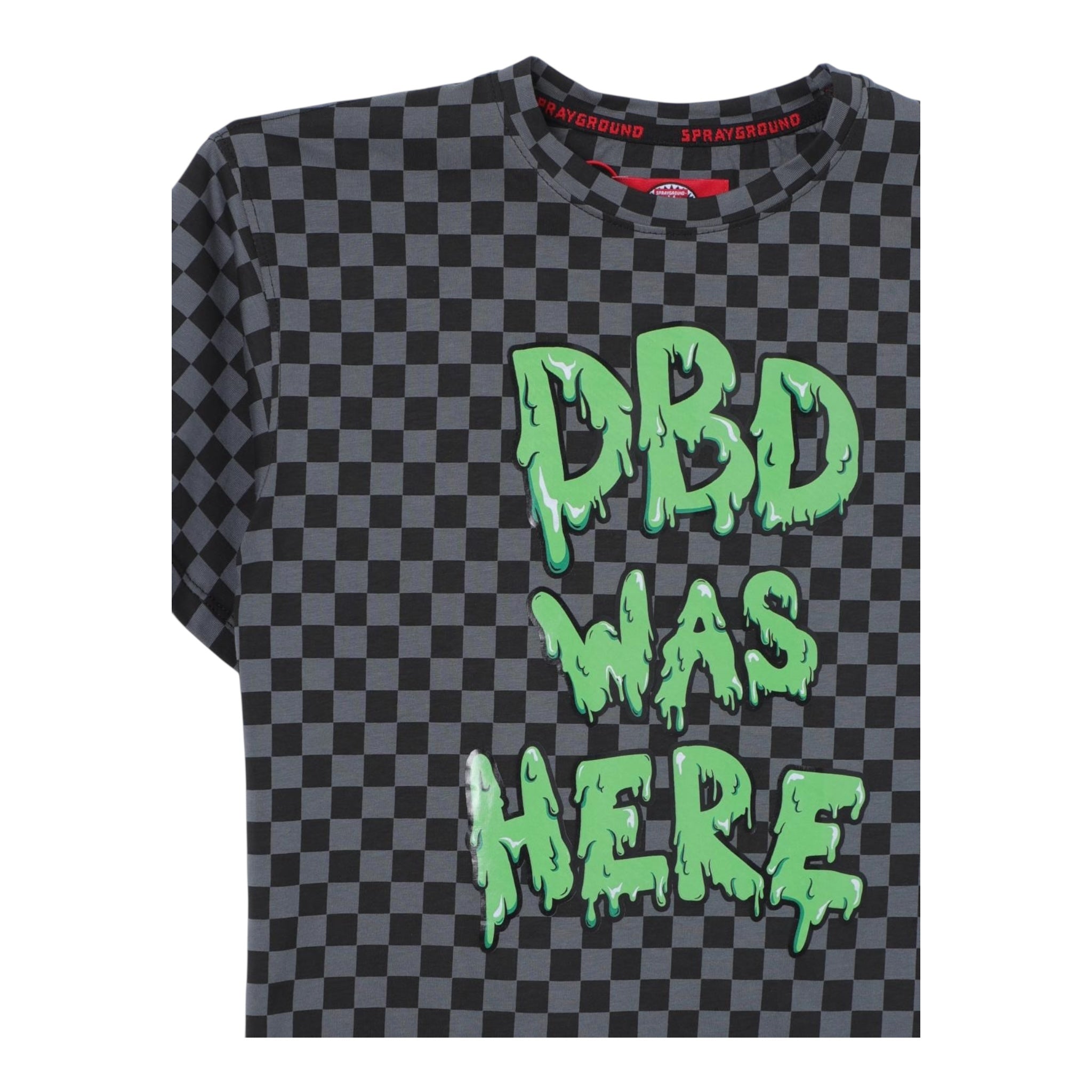 Sprayground T-Shirt Girocollo Tinta Unita con Stampa per Bambino SPY1042 NERO SPRAYGROUND 