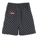 Sprayground Bermuda Bicolore con Fantasia A Quadri per Bambino SPY1043 NERO SPRAYGROUND 
