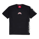 Sprayground T-Shirt Girocollo Tinta Unita con Stampa per Bambino SPY1114BLK NERO SPRAYGROUND 