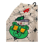 Sprayground Costume Modello Bermuda Tinta Unita con Stampa per Bambino SPY1308SAND BEIGE SPRAYGROUND 