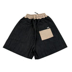 Stay Street Bermuda Bicolore con Elastico In Vita per Bambino BRB2001 BEIGE/NERO STAY STREET 