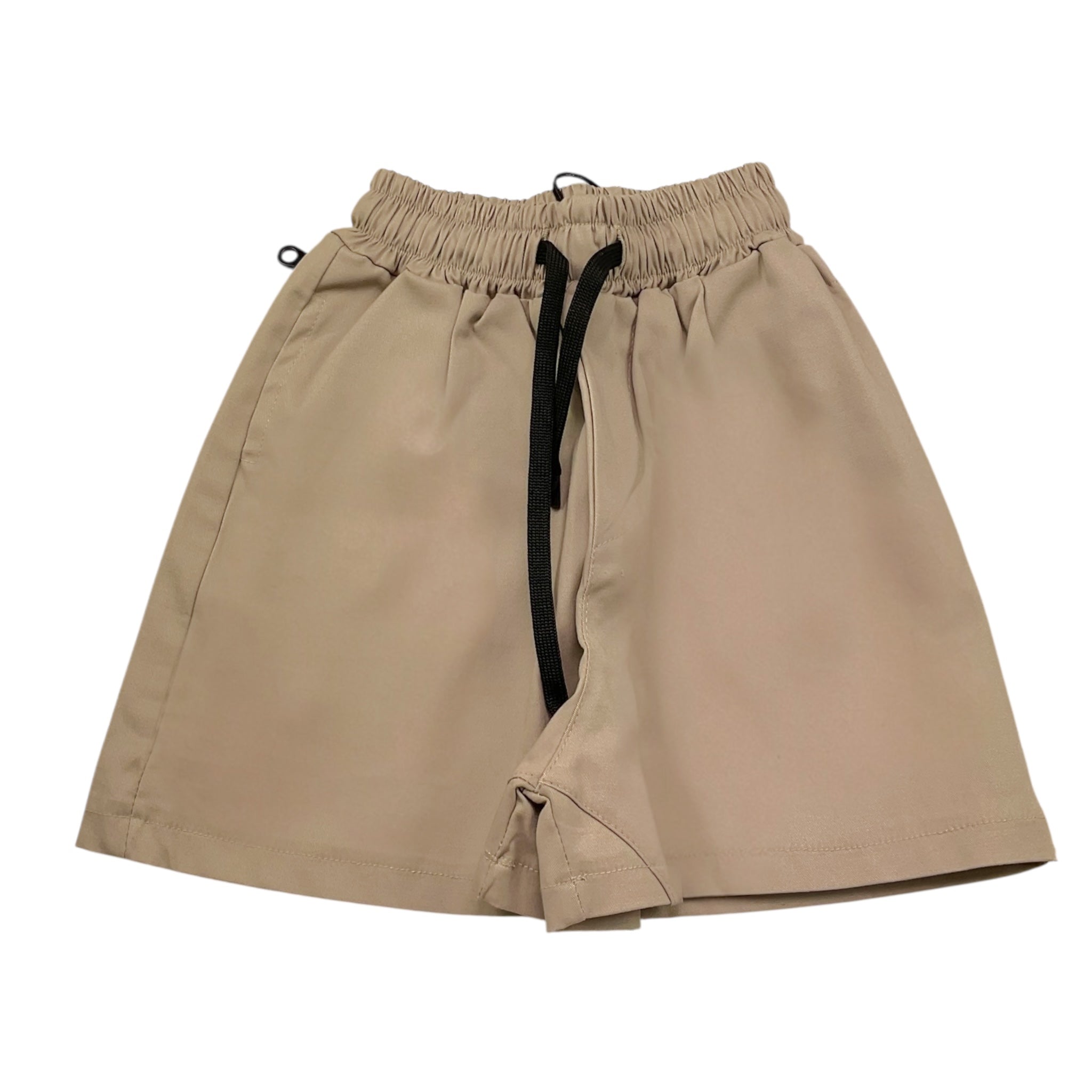 Stay Street Bermuda Tinta Unita con Elastico In Vita per Neonato BRB903 BEIGE STAY STREET 