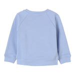Stella Mccartney Felpa Girocollo Tinta Unita con Stampa per Neonata TW4A10 AZZURRO STELLA McCARTNEY 