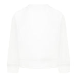 Stella Mccartney Felpa Chiusa Girocollo Tinta Unita con Stampa per Bambina TW4C90 BIANCO STELLA McCARTNEY 