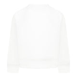 Stella Mccartney Felpa Chiusa Girocollo Tinta Unita con Stampa per Bambina TW4C90 BIANCO STELLA McCARTNEY 