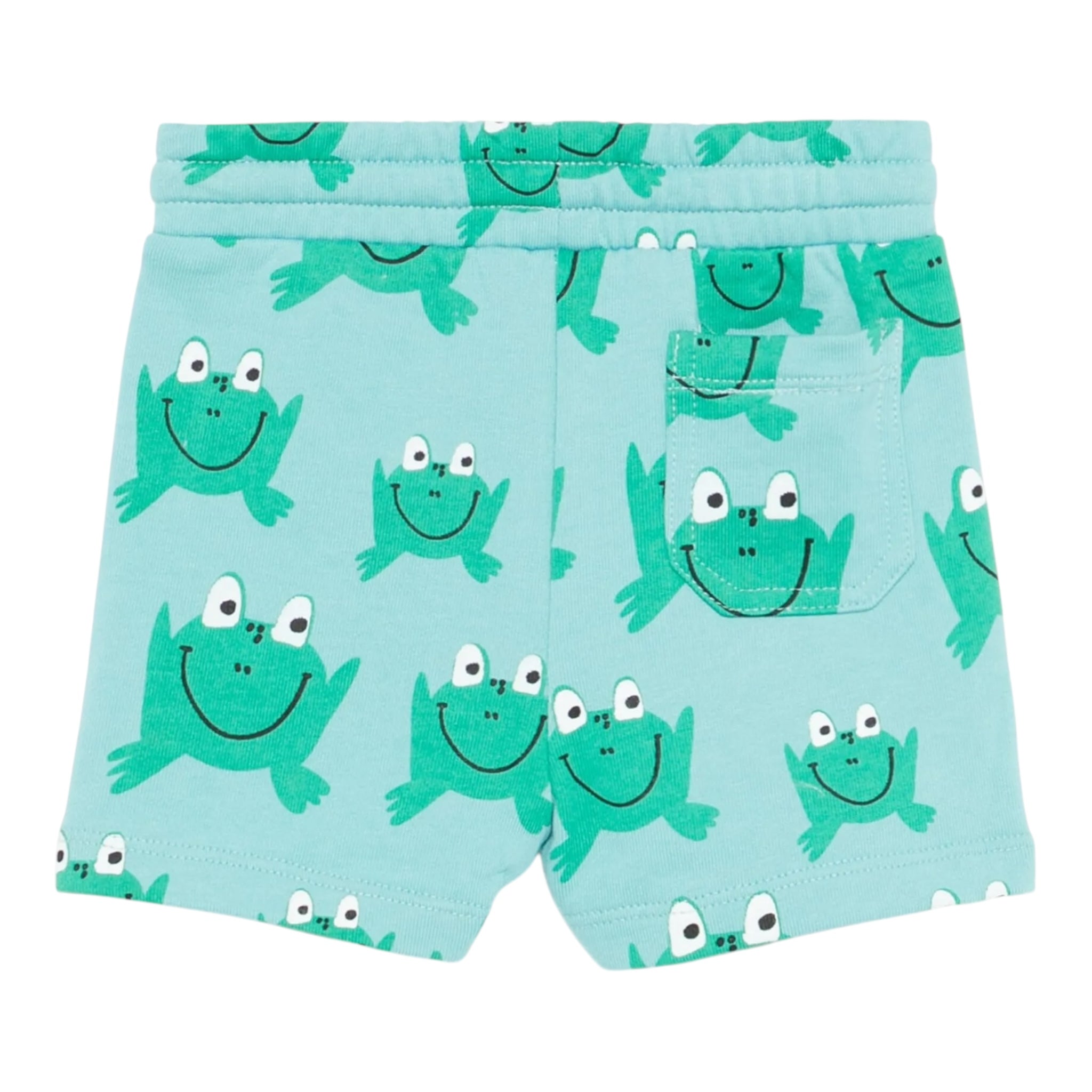 Stella Mccartney Bermuda In Tuta Tinta Unita con Stampa per Bambino TW6P59X AZZURRO STELLA McCARTNEY 