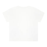 Stella Mccartney T-Shirt Girocollo Tinta Unita con Stampe Rana per Neonato TW8541 BIANCO STELLA McCARTNEY 