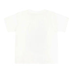 Stella Mccartney T-Shirt Girocollo Tinta Unita con Stampe Rana per Bambino TW8571 BIANCO STELLA McCARTNEY 