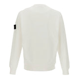 Stone Island Maglia Girocollo Tinta Unita con Logo per Bambino K1S15100011 PANNA STONE ISLAND 