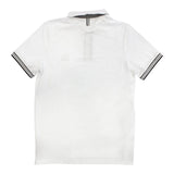 Sun68 Polo Mezza Manica Tinta Unita con Logo per Bambino A32314 BIANCO SUN68 