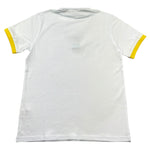 Sun68 Polo Mezza Manica Tinta Unita con Colletto In Contrasto per Bambino A34315 BIANCO SUN68 