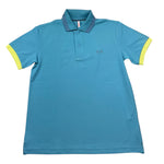 Sun68 Polo Mezza Manica Tinta Unita per Bambino A35312J TURCHESE SUN68 