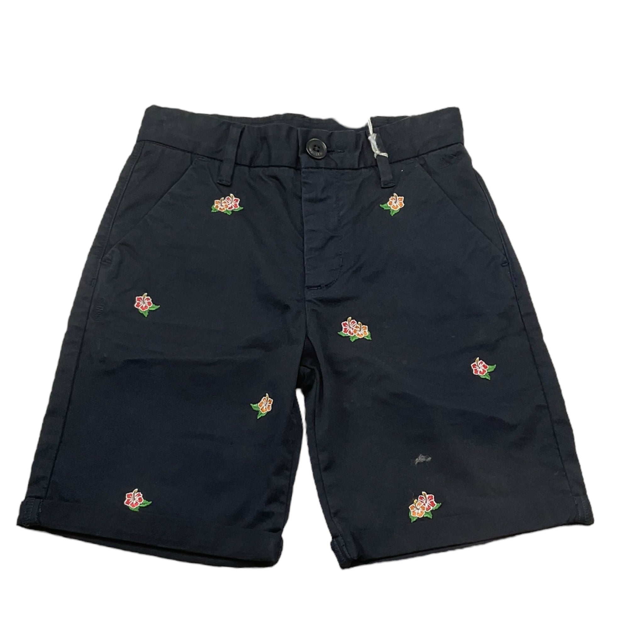 Sun68 Camicia Tinta Unita con Fantasia A Righe per Bambino CPB353033 BLU SUN68 
