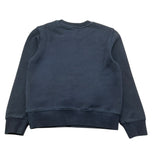 Sun68 Felpa Girocollo Tinta Unita con Logo per Bambino CPF35355 BLU SUN68 