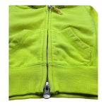 Sun68 Felpa con Zip E Cappuccio Tinta Unita per Neonato F31304N GIALLO FLUO SUN68 