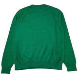 Sun68 Maglia Girocollo Tinta Unita con Logo per Bambino K33301 VERDE SUN68 